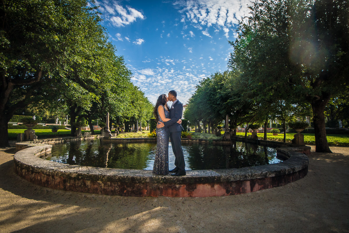 Vizcaya engagement session