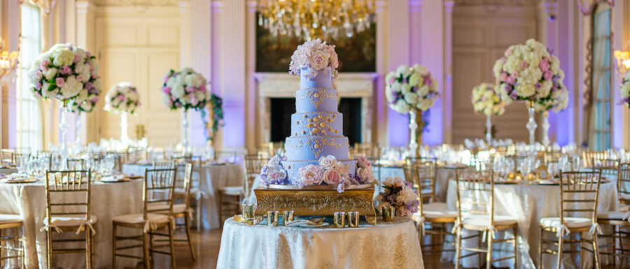 Rosecliff Mansion Wedding setup