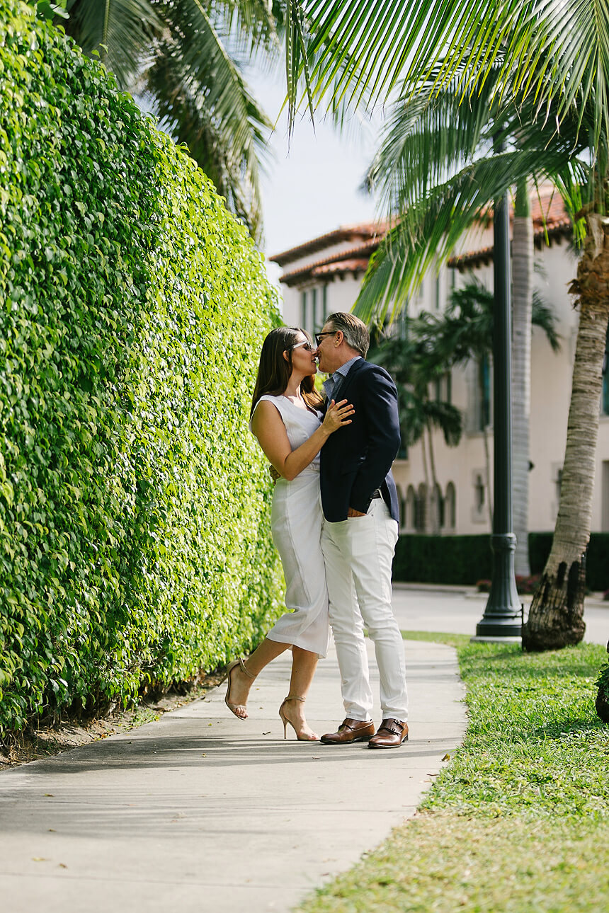 Palm Beach Engagement Photos on Worth Avenue - Palm Beach and