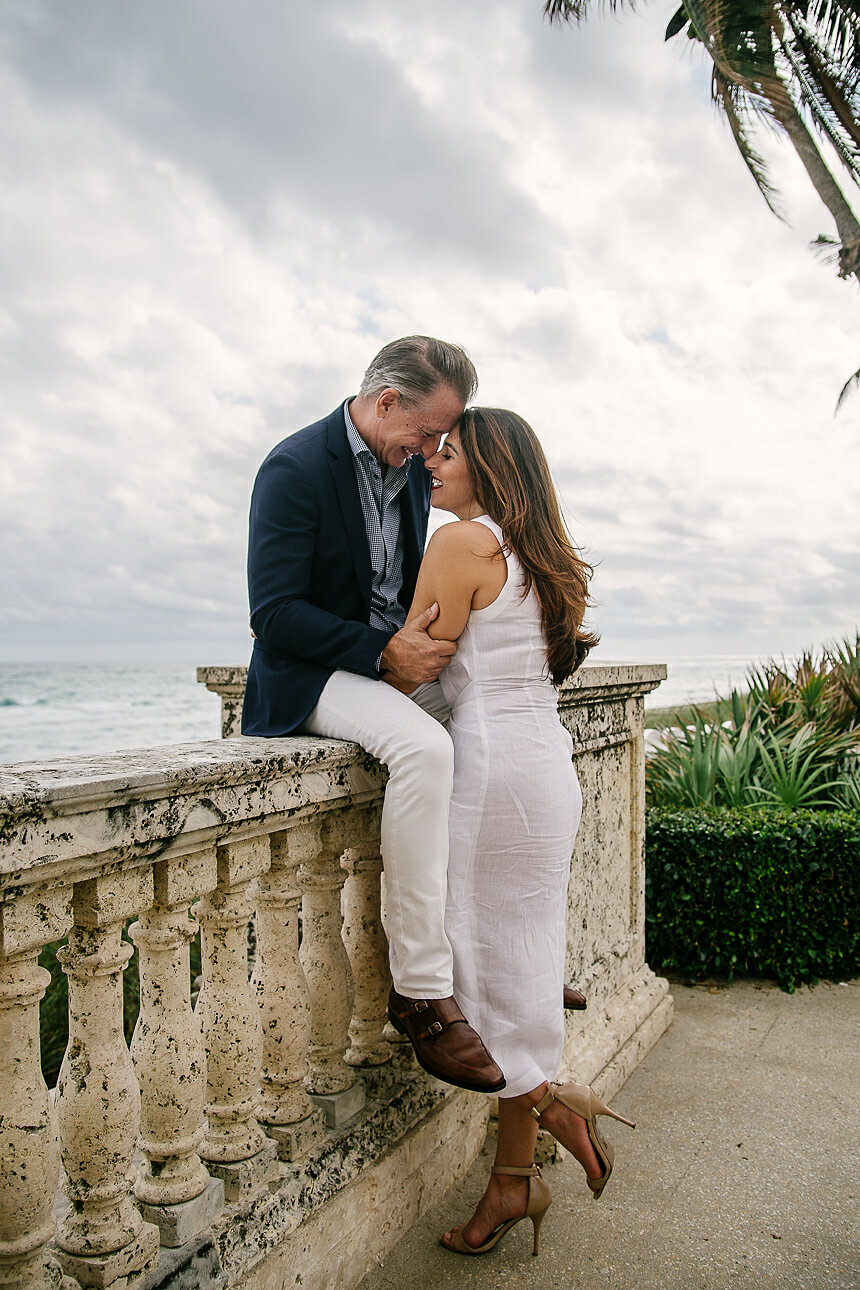 Palm Beach Engagement Photos on Worth Avenue - Palm Beach and