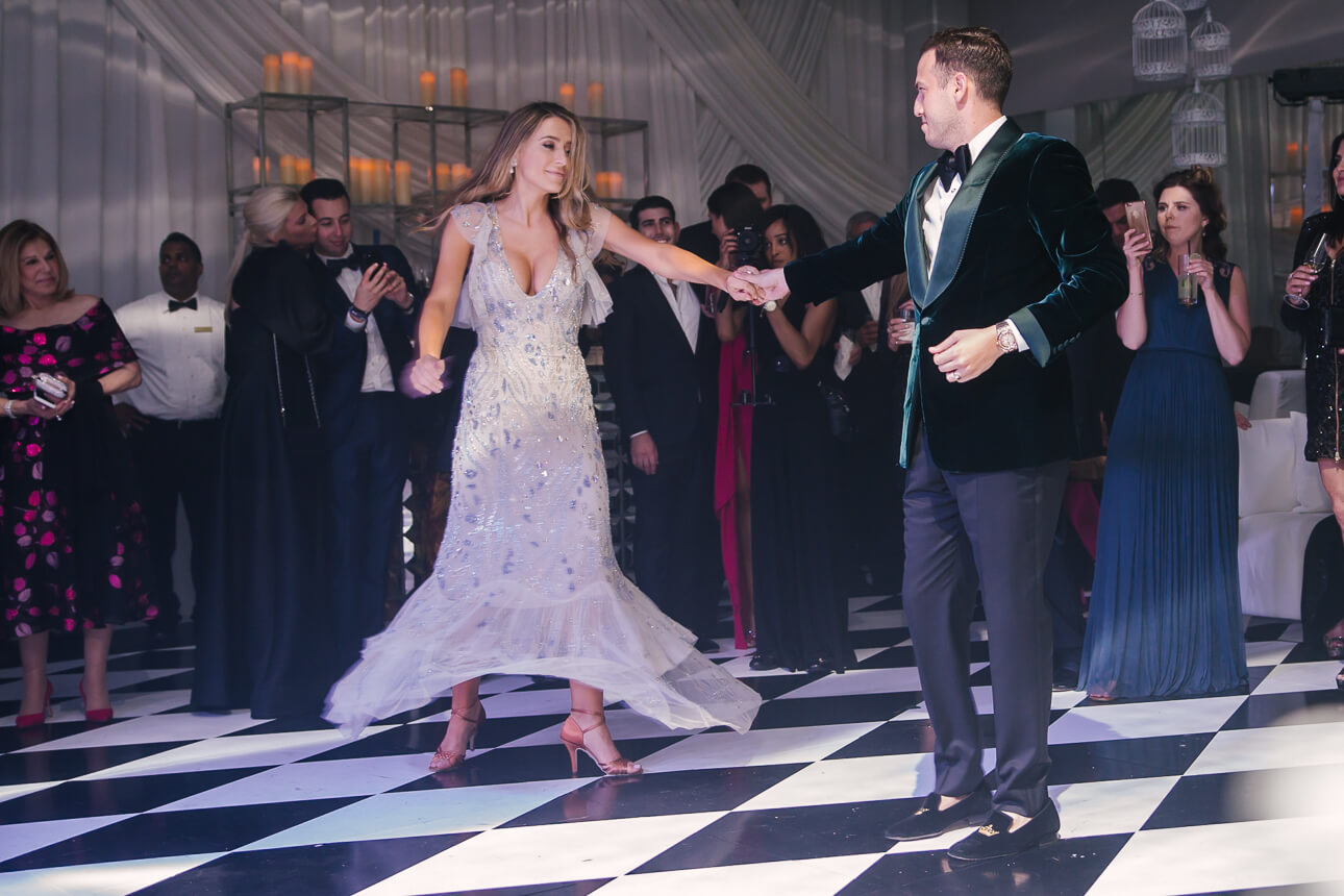 first dance at Fisher Island Club Wedding