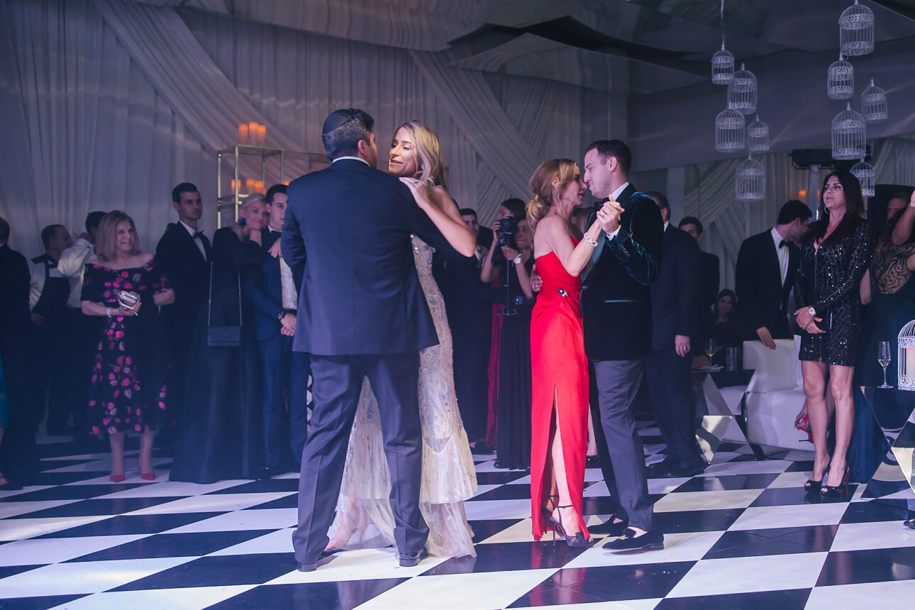 parents dance at Fisher Island Club Wedding