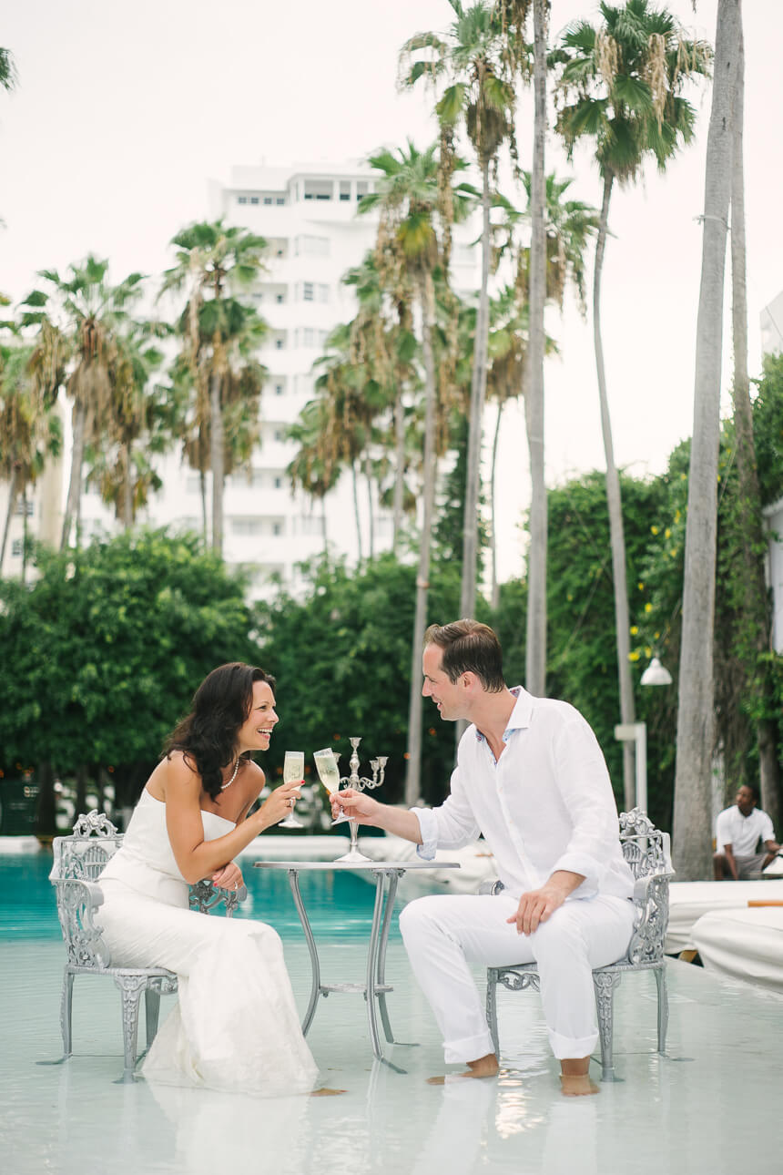 Melanie and Marc | Delano Miami Vow Renewal