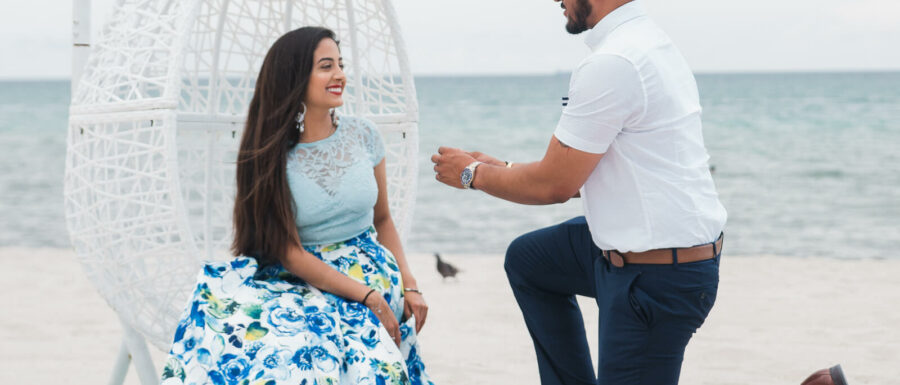 Angel and Sunny's Miami Beach Proposal