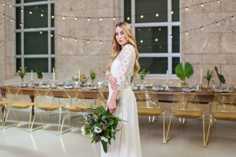 bride at The Bass Museum