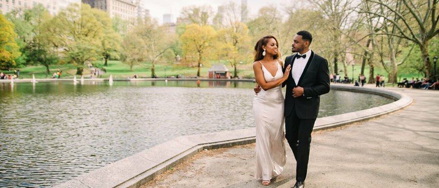 Engagement Photo Shoot in Central Park | Mallory & Didier