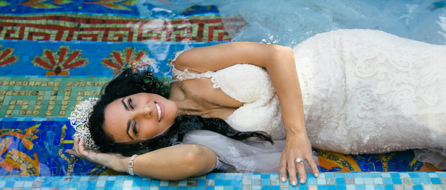 Patricia's Bridal Session at Versace Mansion