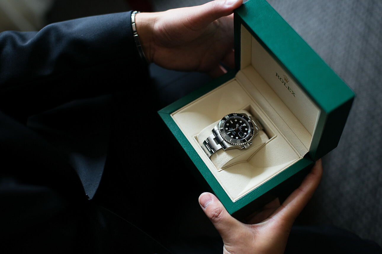 Rolex and a gift from bride