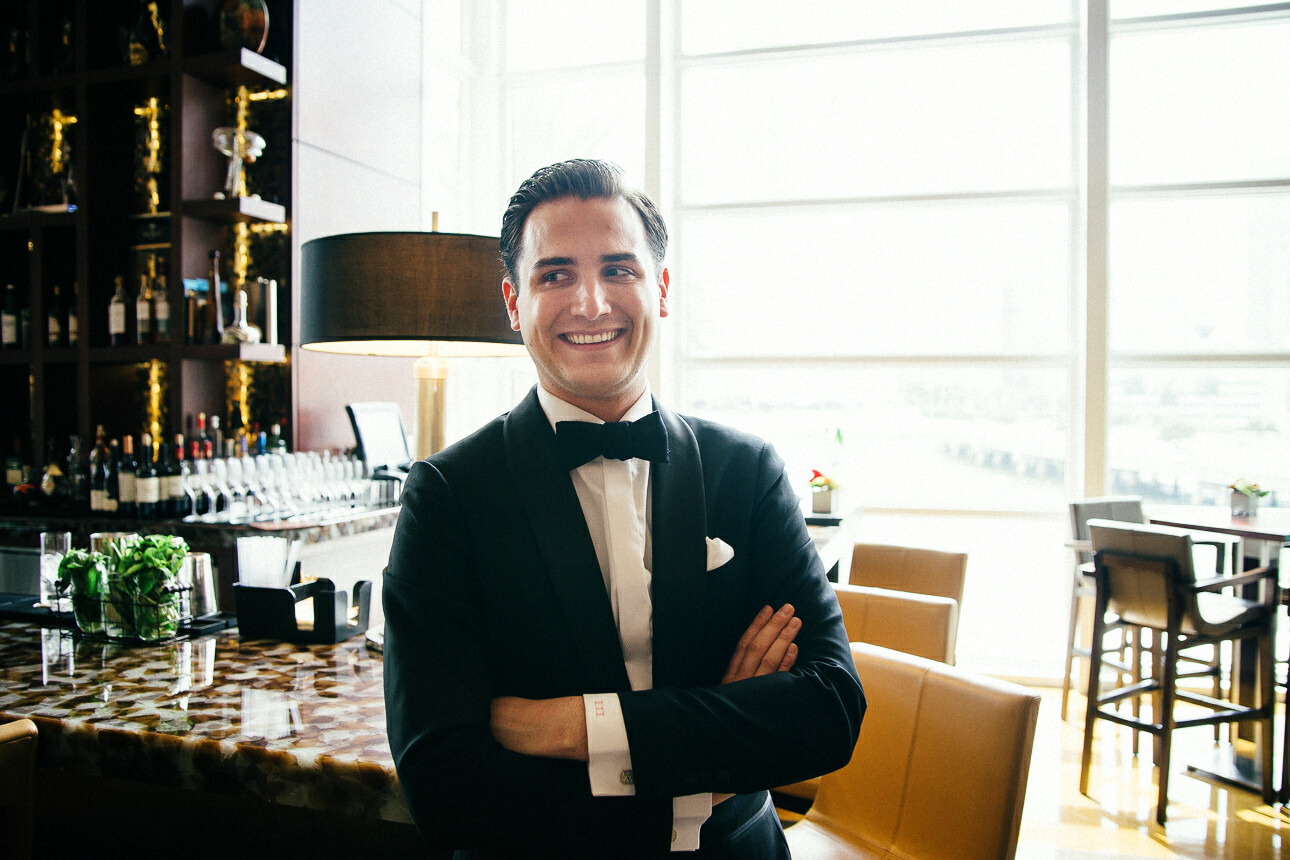 groom at Mandarin Oriental Miami